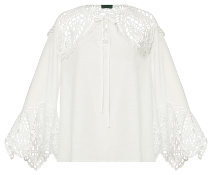 Tudor Blouse pearl - All Products