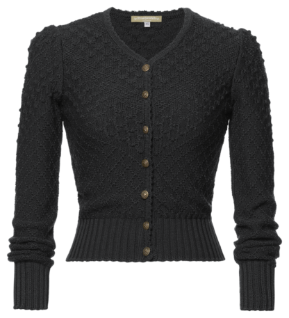 Soferl Cardigan charcoal - Knitwear