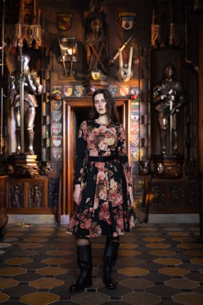 Abigail Dress dried bouquet - AW 24/25 - The Scots