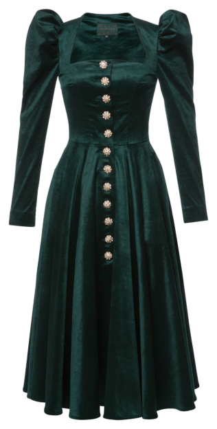 Caledonia Kleid emerald - HW 24/25 - The Scots