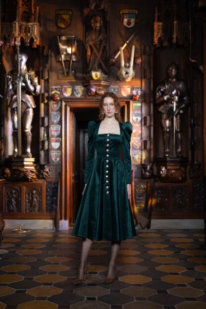 Caledonia Kleid emerald - Kleider