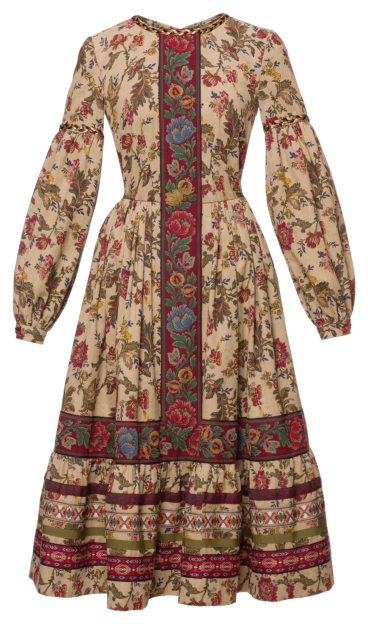 Heirloom Dress autumn blossoms - Dresses