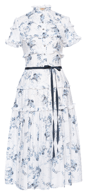 Vittoria Dress porcellana - New In