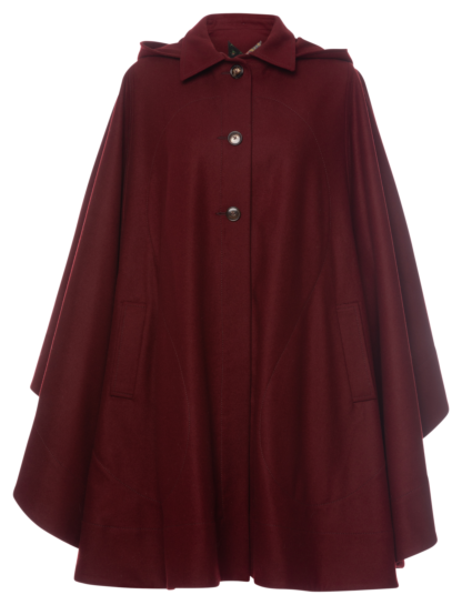 Clara Pelerine red - Jackets & Coats