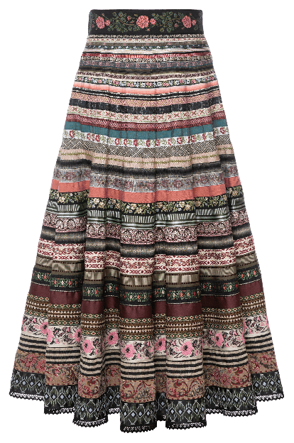 Opulence Ribbon Skirt flower bed - Ribbon Skirts