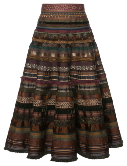 Opulence Ribbon Skirt highlander - AW 24/25 - The Scots