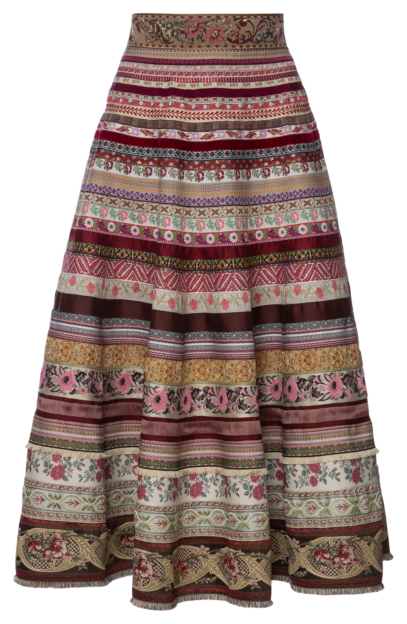 Opulence Ribbon Skirt Kirschenzeit - Ribbon Skirts