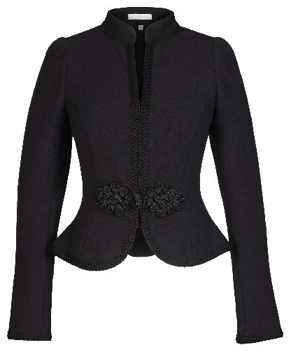 Franz Josef Traditional Jacket black - Traditional Jackets